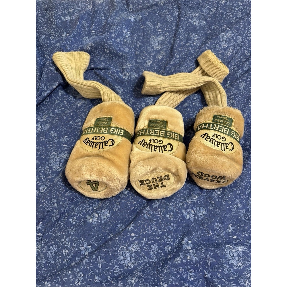 Callaway BIG BERTHA Ladies Gems 4 The Deuce Heaven Wood Fairway Headcover VTG X3